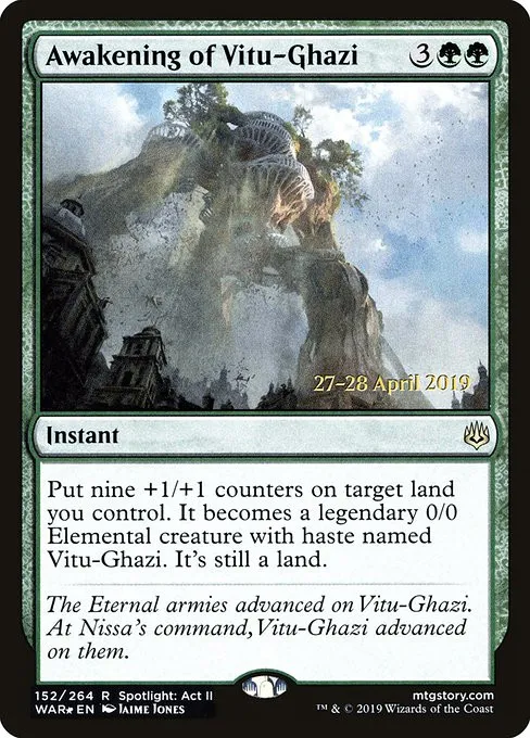 Awakening of Vitu-Ghazi - Foil