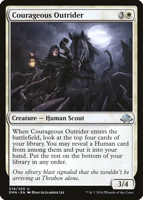Courageous Outrider - Foil