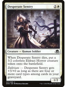 Desperate Sentry - Foil