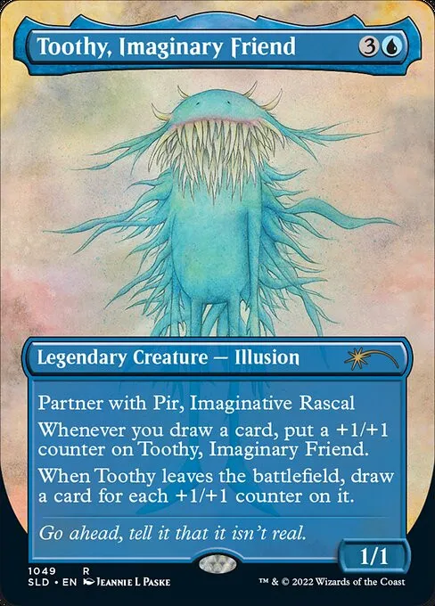 Toothy, Imaginary Friend - Foil