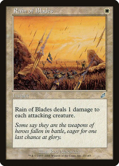 Rain of Blades - Foil