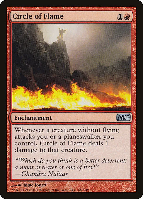 Circle of Flame - Foil