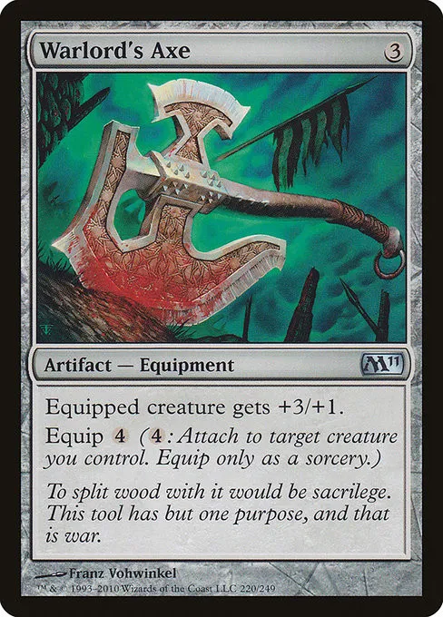 Warlord's Axe - Foil