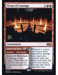 Virtue of Courage // Embereth Blaze - Foil