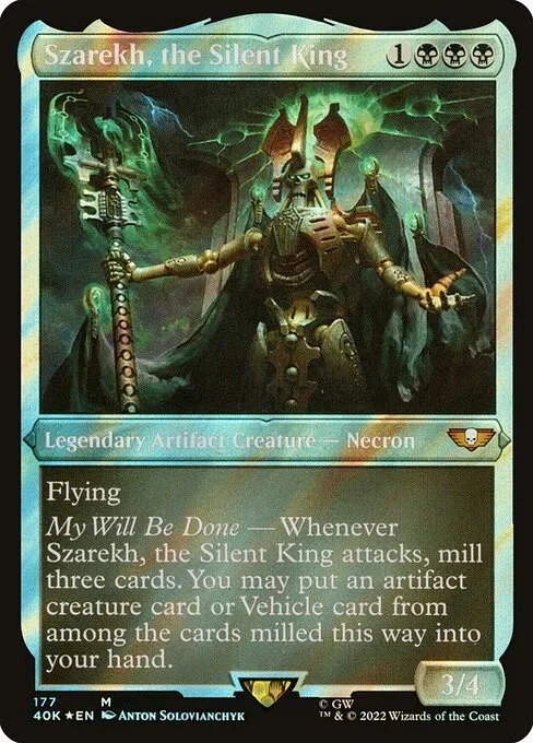 Szarekh, the Silent King - Foil