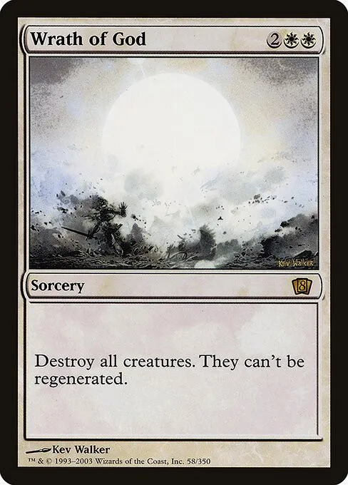 Wrath of God - Foil