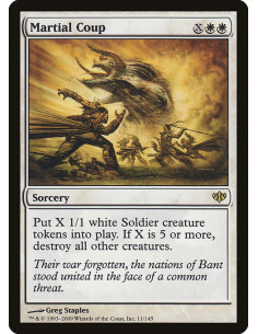 Martial Coup - Foil