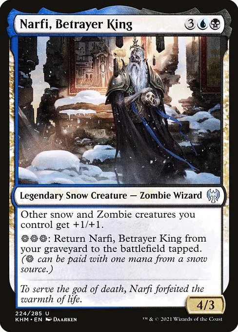 Narfi, Betrayer King - Foil