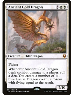 Ancient Gold Dragon - Foil
