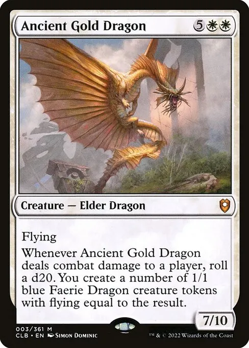 Ancient Gold Dragon - Foil