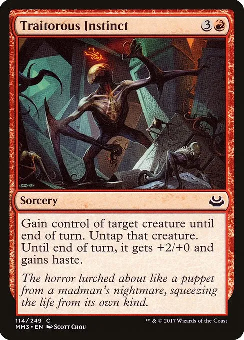 Traitorous Instinct - Foil