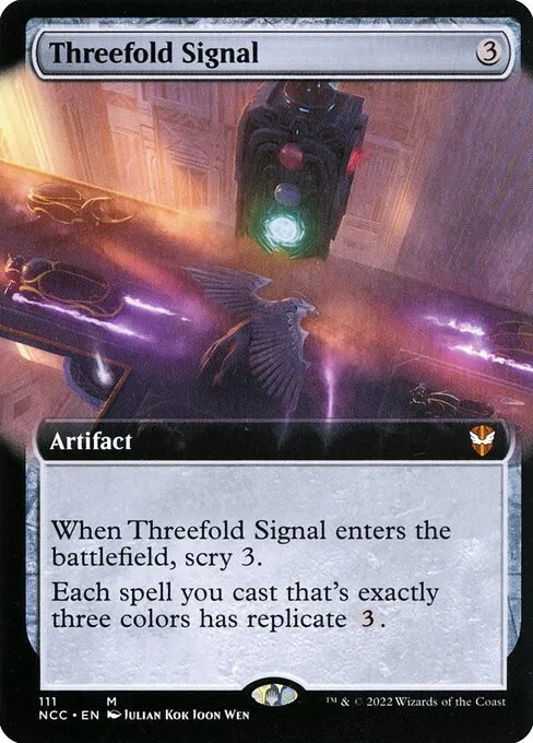 Threefold Signal - Foil