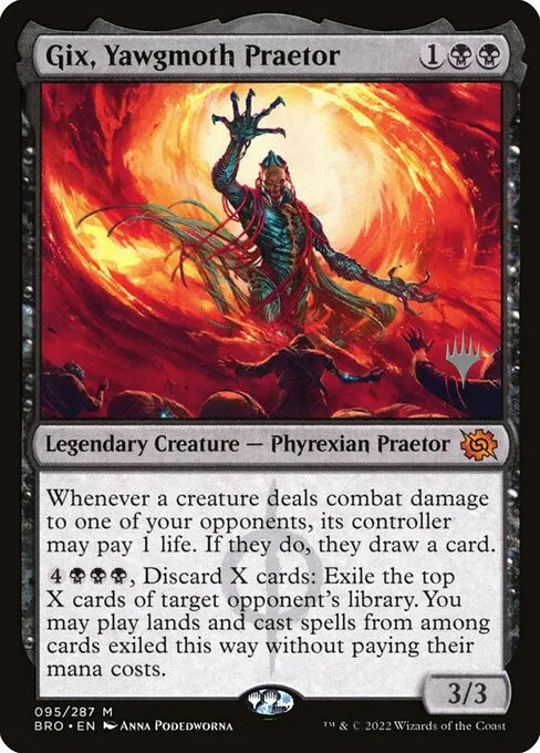 Gix, Yawgmoth Praetor - Foil