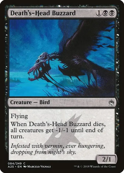 Death's-Head Buzzard - Foil