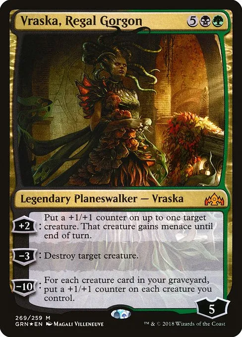 Vraska, Regal Gorgon - Foil