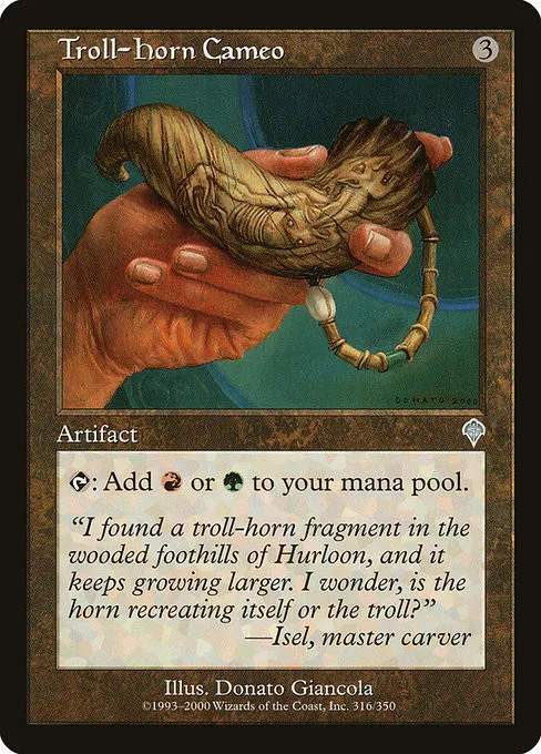 Troll-Horn Cameo - Foil