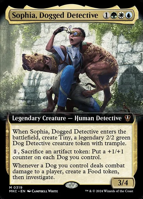 Sophia, Dogged Detective - Foil
