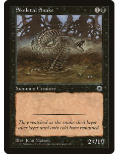 Skeletal Snake