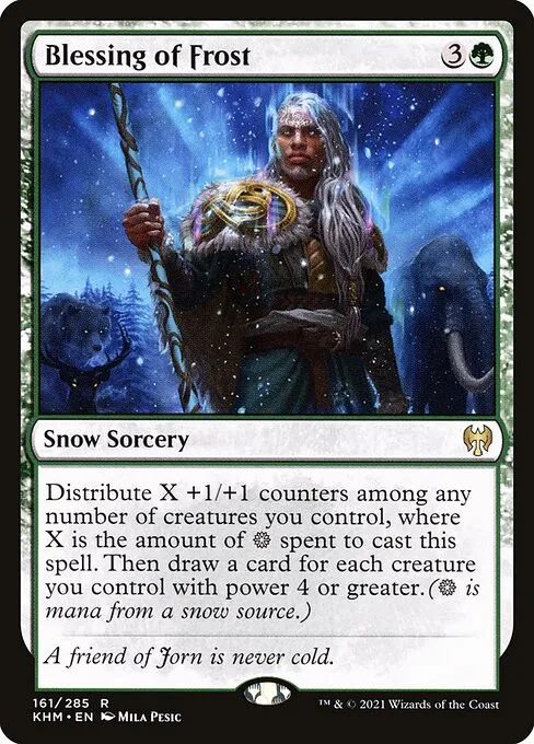 Blessing of Frost - Foil