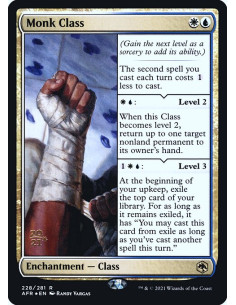 Monk Class - Foil
