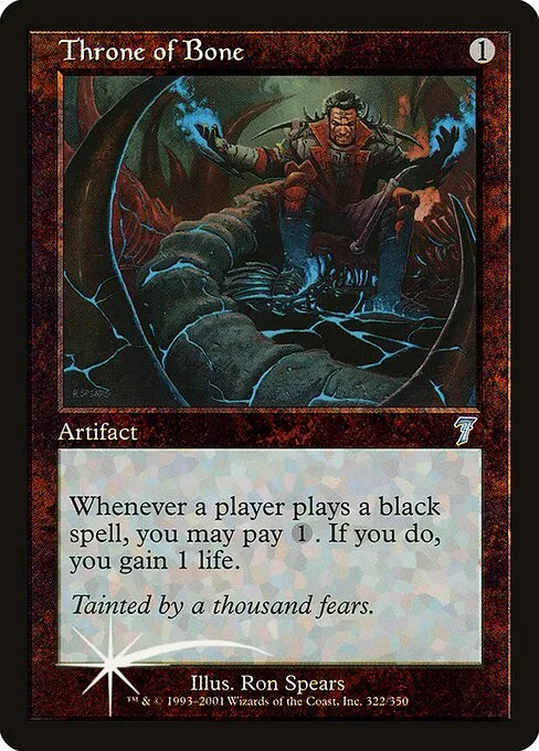 Throne of Bone - Foil
