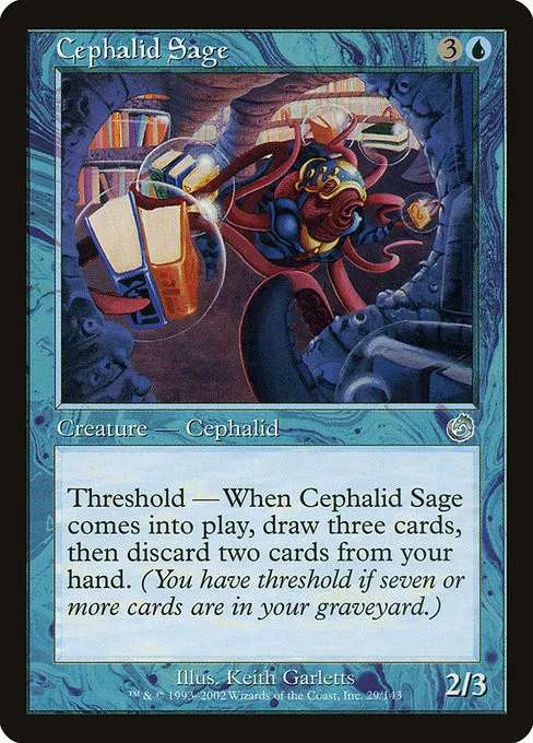 Cephalid Sage - Foil
