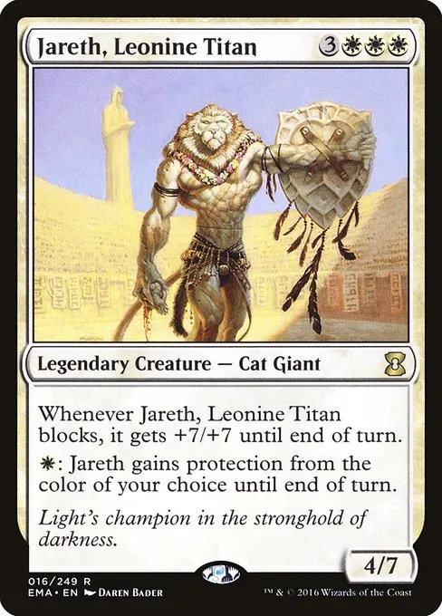 Jareth, Leonine Titan - Foil