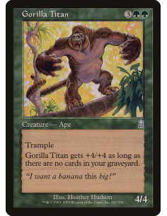 Gorilla Titan - Foil