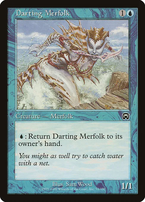 Darting Merfolk - Foil