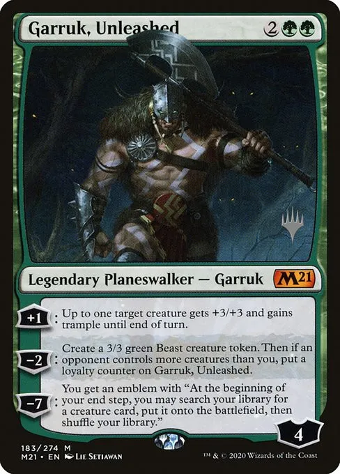 Garruk, Unleashed - Foil