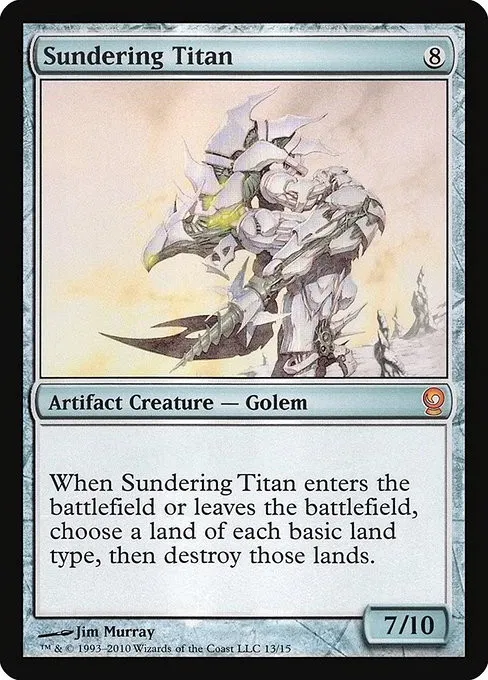 Sundering Titan - Foil