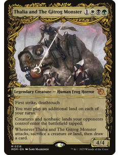 Thalia and The Gitrog Monster - Foil
