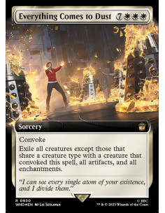 Everything Comes to Dust - Foil