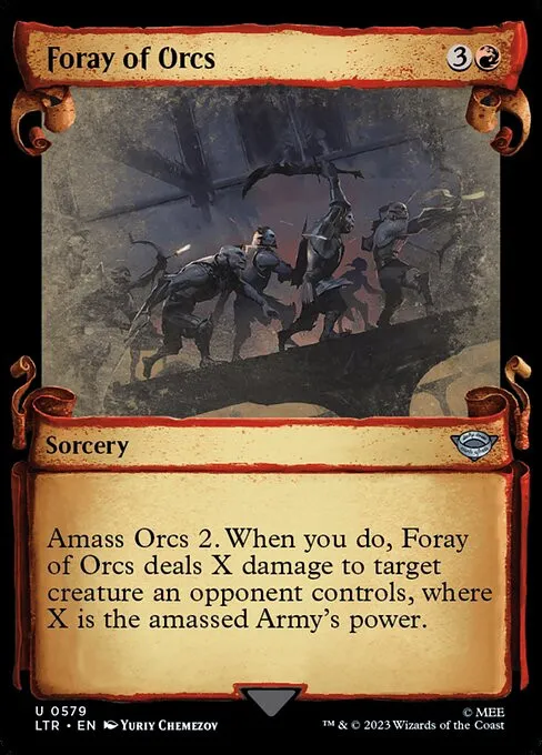 Foray of Orcs - Foil