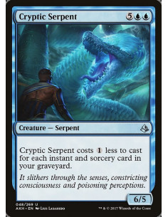 Cryptic Serpent - Foil