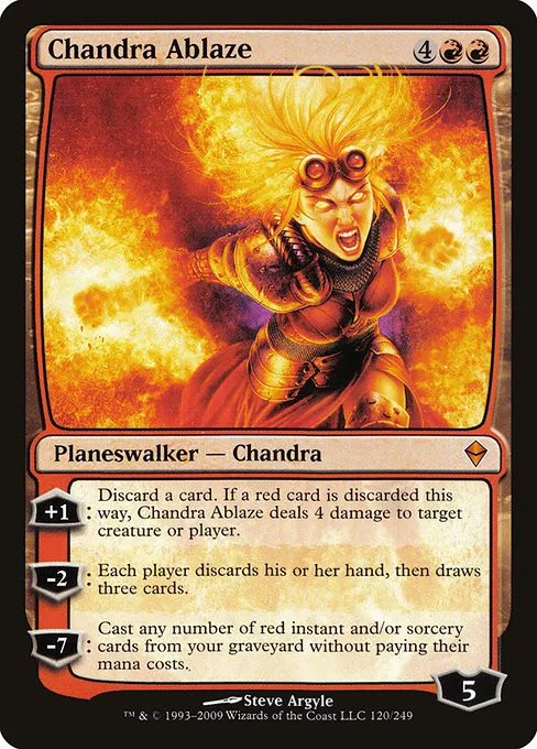 Chandra Ablaze - Foil