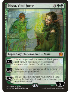 Nissa, Vital Force - Foil
