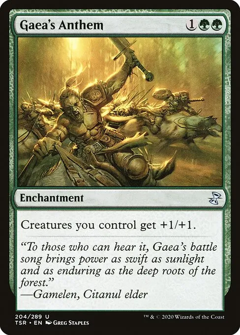 Gaea's Anthem - Foil