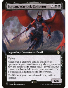 Lorcan, Warlock Collector