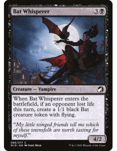 Bat Whisperer - Foil