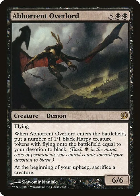 Abhorrent Overlord - Foil