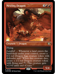 Nesting Dragon - Foil