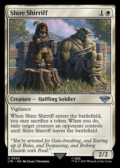 Shire Shirriff - Foil