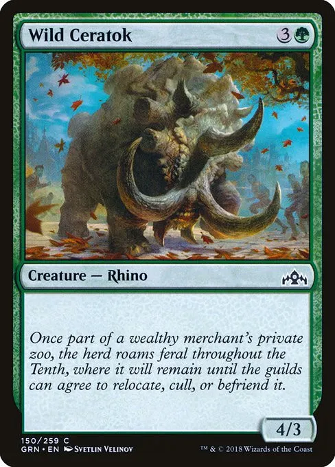 Wild Ceratok - Foil