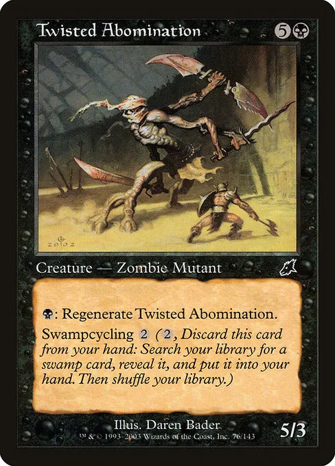 Twisted Abomination - Foil