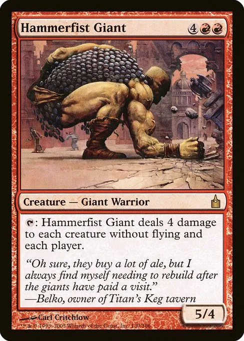 Hammerfist Giant - Foil
