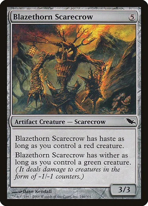 Blazethorn Scarecrow - Foil