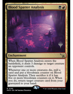 Blood Spatter Analysis - Foil