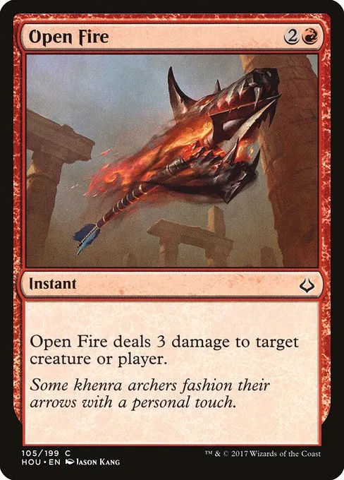 Open Fire - Foil