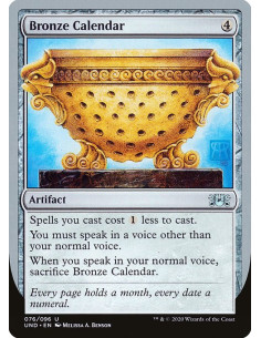 Bronze Calendar